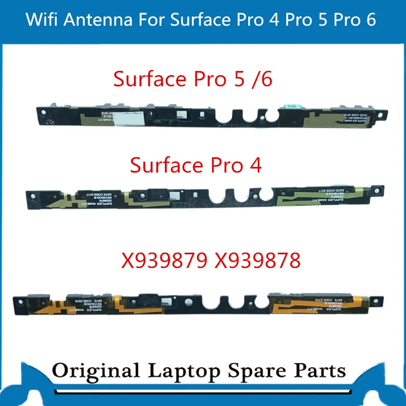 オリジナル表面プロ 4 5 6 Pro5 Pro6 1724 1796 Wi-Fi 信号アンテナストリップネットワークモジュールフレックスケーブル X 939878