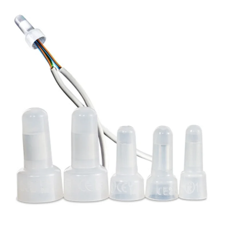 250ชิ้น/เซ็ต CE1 CE2 CE5 Crimp Caps สายไฟขั้วต่อขั้วต่อ AWG 12-10 16-14 22-16