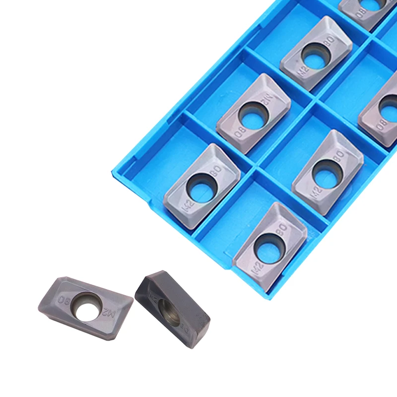 フライス盤用CNCフライス工具,10個入り金属切削機apmt 1604,vp15tf