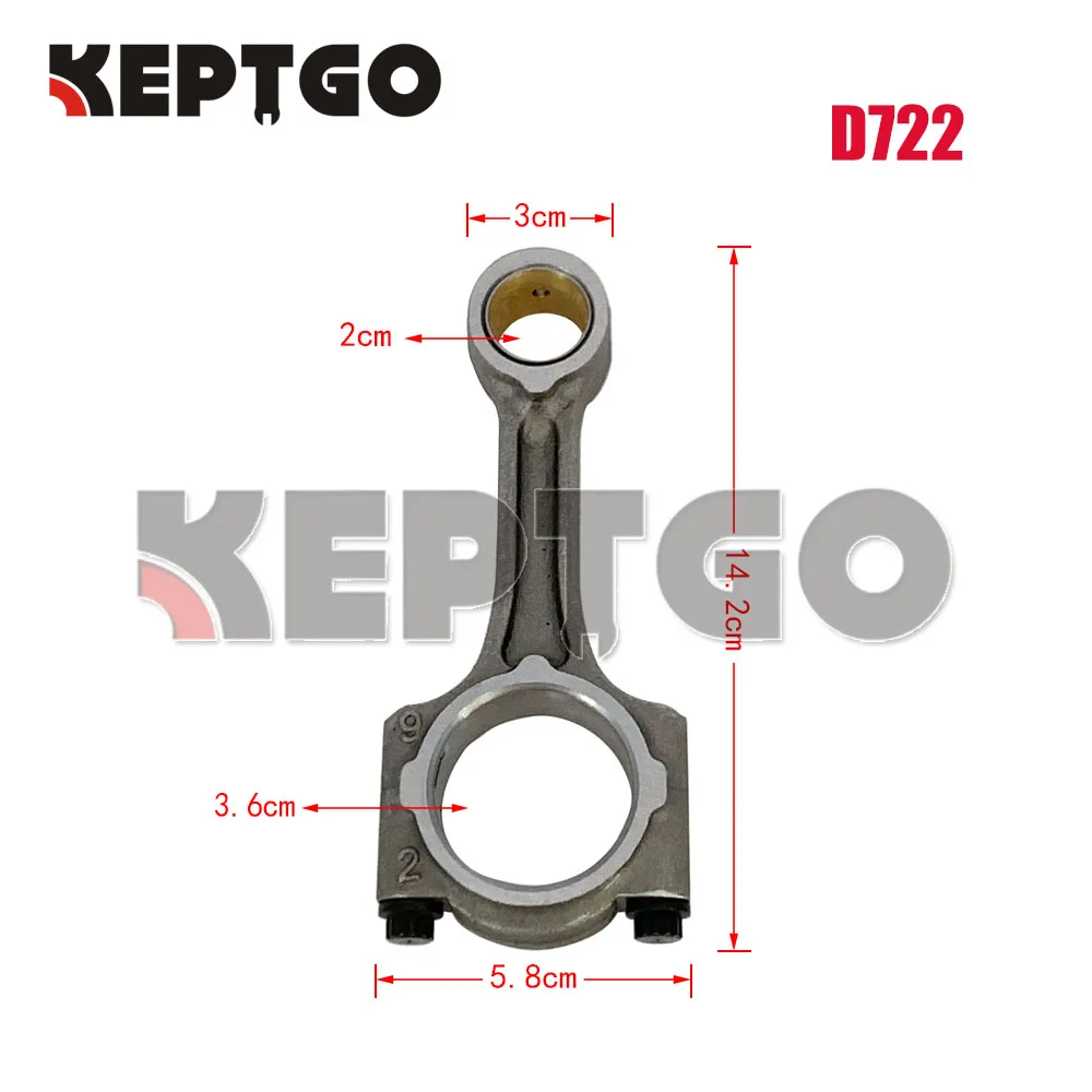 

New D722 D782 D902 Connecting Rod for Kubota 1G687-22010