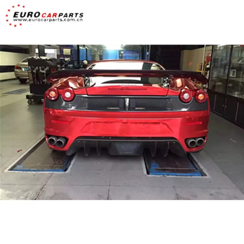 Christmas gift F430 rear wing fit for asi style Frp material or carbon fiber material rear spoiler for F430