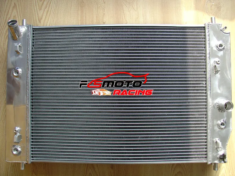 64mm 3 Row Aluminum Radiator Racing For Chevrolet Corvette C6 Double Oil Cooler