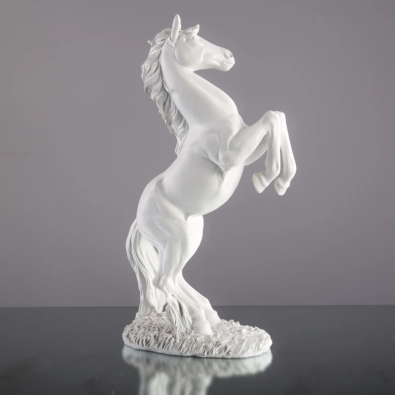 Elegant Resin Horse Statue -Multi-Functional Decoration Of Living Room, Bedroom, Office And Bar Cabinets The Perfect Gift