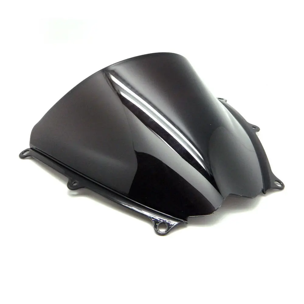 

Motorcycle Black Double Bubble Windscreen Windshield Screen ABS Shield Fit For Suzuki GSXR GSXR1000 GSX-R1000 2007-2008 K7