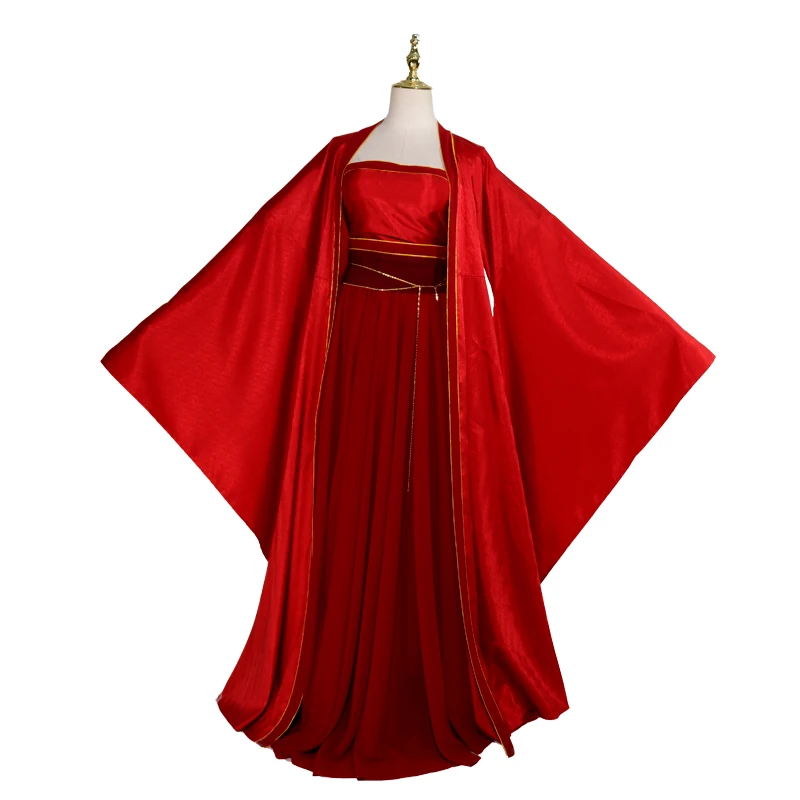 Anime Tian Guan Ci Fu Xuan Ji Cosplay Costume Ghost Bride Red Uniform Halloween Cosplay Costumes For Women