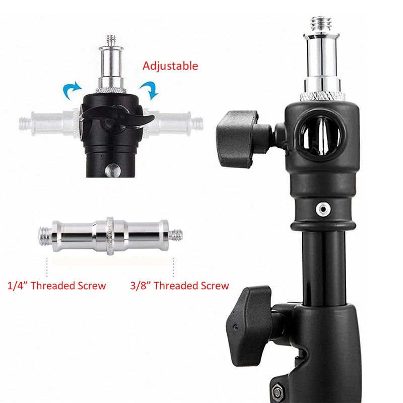 التصوير الفوتوغرافي استوديو صور فيديو 1 متر جدار سقف جبل حامل العلوي مع 1/4 "الموضوع للكاميرا الفيديو جدار جبل