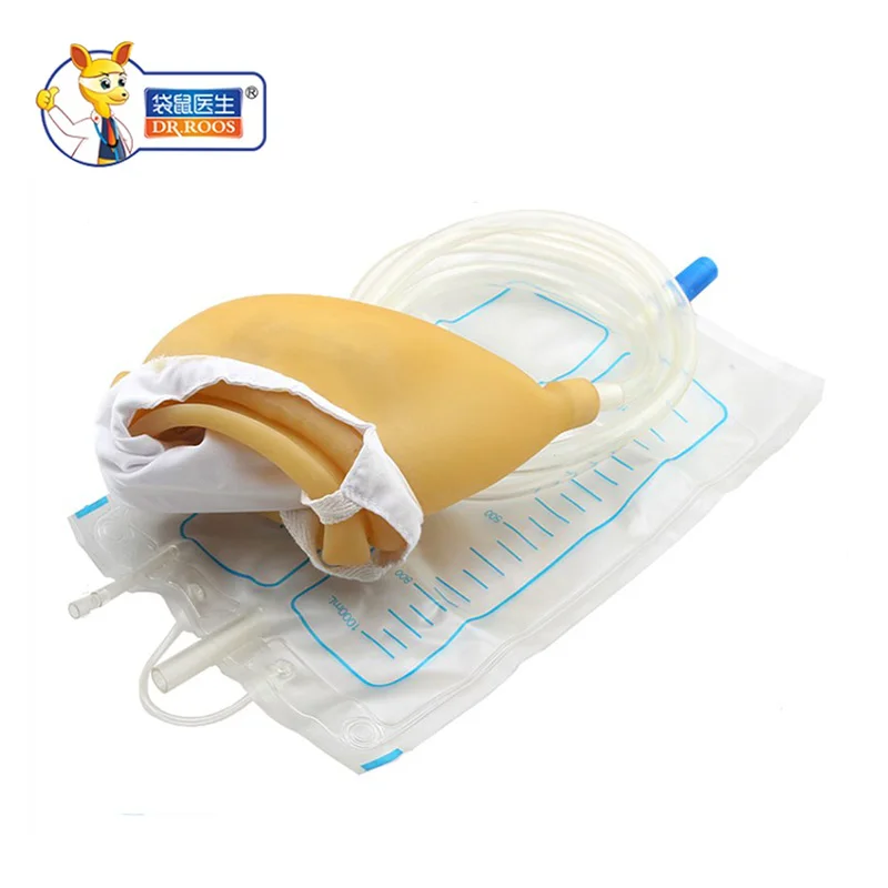 

Reusable Male Female Urinal Bag Spill Proof Collector Urinal Pee Holder Collector Catheter Bag 1000ml For Urinary Incontinence