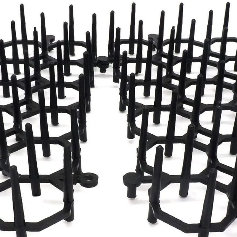 גן קוצי רצועת לחפור להפסיק חתול דוחה הרתעה מחצלת ספייק נייד אנטי-חתול כלב ציוד גינה חיצוני