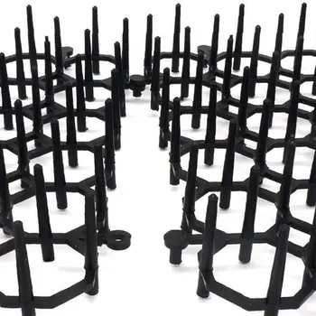 גן קוצי רצועת לחפור להפסיק חתול דוחה הרתעה מחצלת ספייק נייד אנטי-חתול כלב ציוד גינה חיצוני