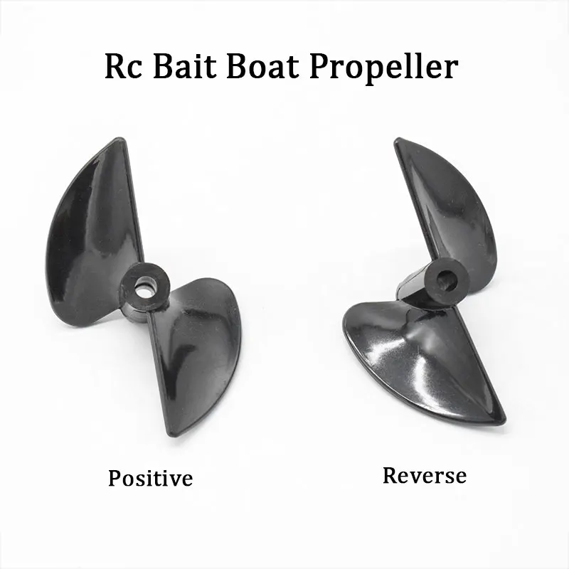 Rc Bait Boat Propeller D70mm 2 Blades Propellers Positive & Reverse Screw For 5mm Rc Boat Shaft