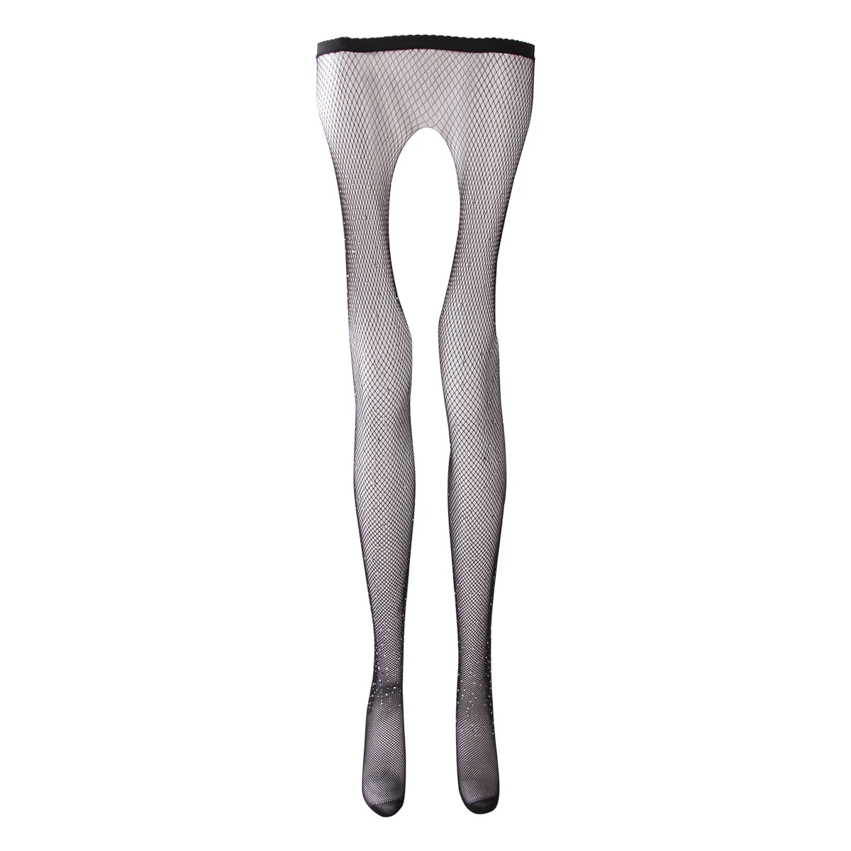 New Women Sexy Fishnet Stockings Rhinestone Mesh Tight Slim Pantyhose Ladies Nylon Tights Party Club Skinny Longstockings image 6