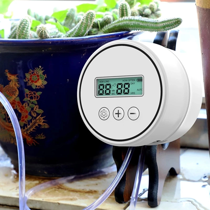 Garden Intelligent Drip Irrigation Timer Set Automatic Water Pump Controller Indoor Potted Plant Watering System