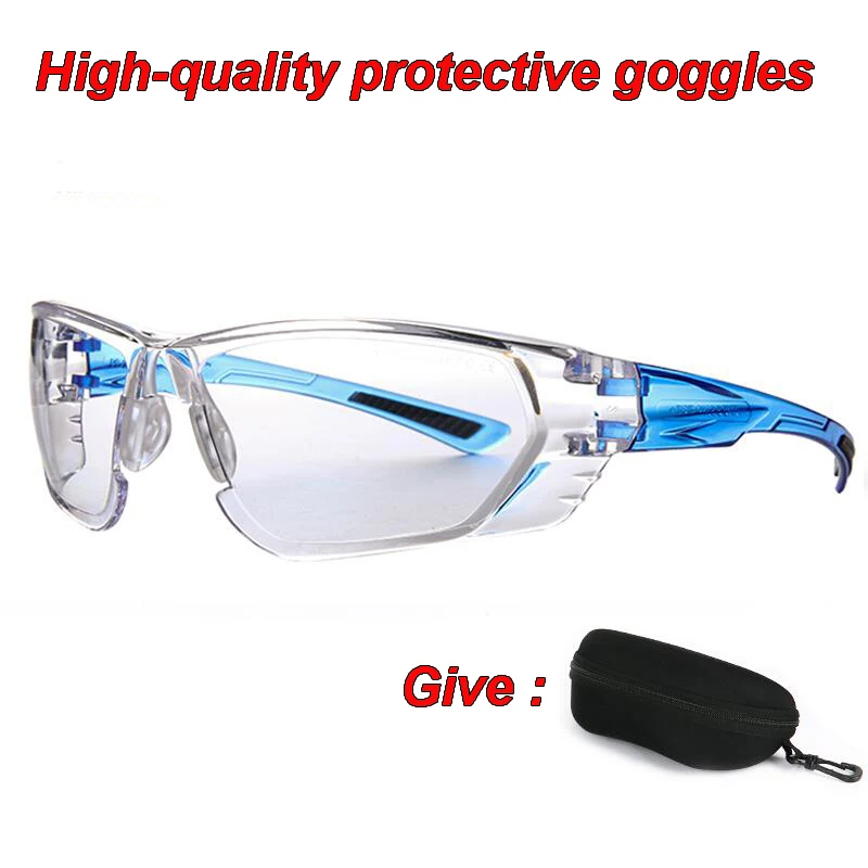 XGY-8 High-quality protective glasses Shockproof Anti-fog Anti-scratch Goggles Cycling Labor protection safety goggles