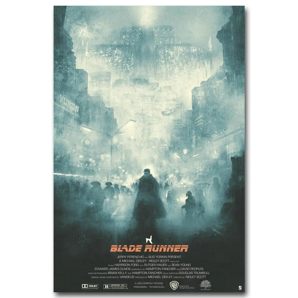 091 Blade Runner 2049 Harrison Ford Ryan Gosling Wall Silk Cloth Poster Art Decoration Gift