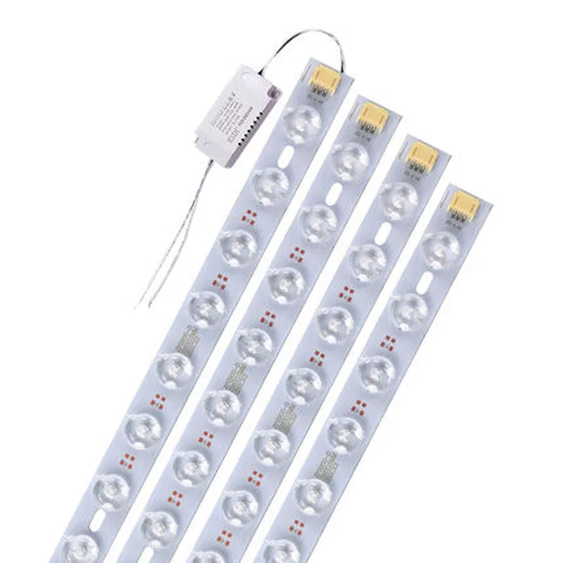 LED strip module ceiling lamp replacement light source lighting super bright square energy-saving lamp retrofit lamp plate screw