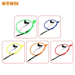 OTOM Motorcycle Clutch Turn Holder Lever Clutch Cable Ordinary Set For HONDA XR230 CB CG 125 145 150 200 Motocross Universal