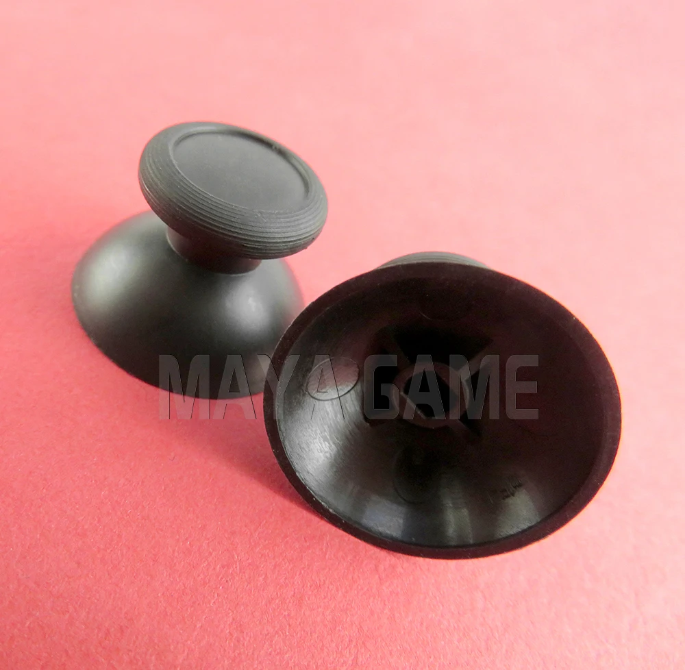 닌텐도 NS 스위치 프로 조이스톡용 정품 OEM 조이스틱 캡 컨트롤러, 3D 아날로그 커버, 블랙, 2 개