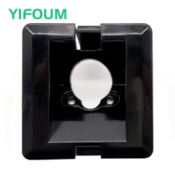 YIFOUM Car Rear View Camera Bracket License Plate Light Housing Mount For Toyota Land Cruiser Prado 150 LC150 2009-2016 2017