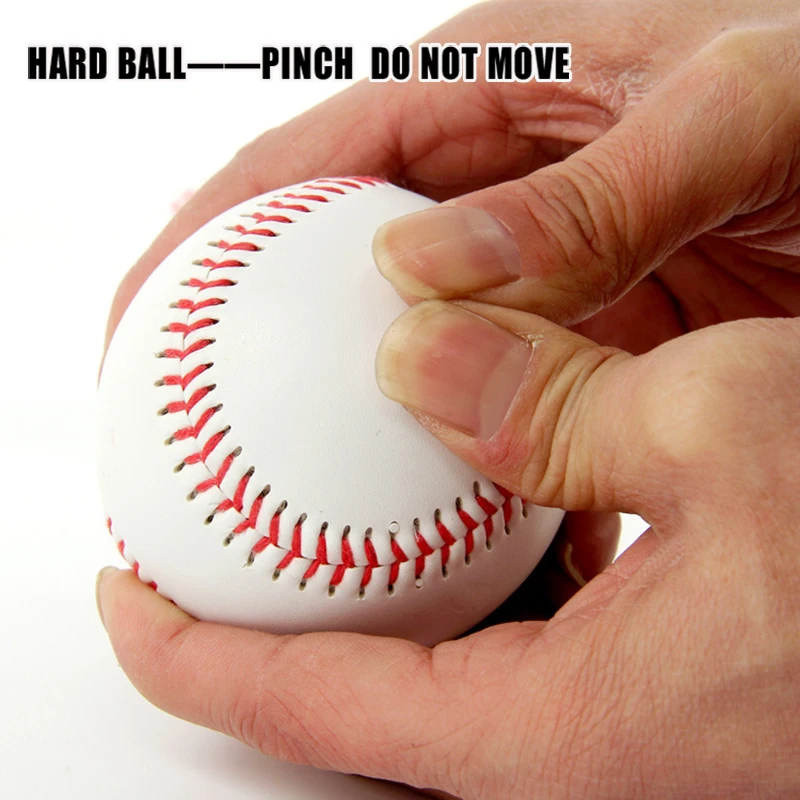 Baseball No. 9 Softball Hardball Training Handmade Balls Fitness Products White Safety Kid Baseballs Men\'s Practice Team Game