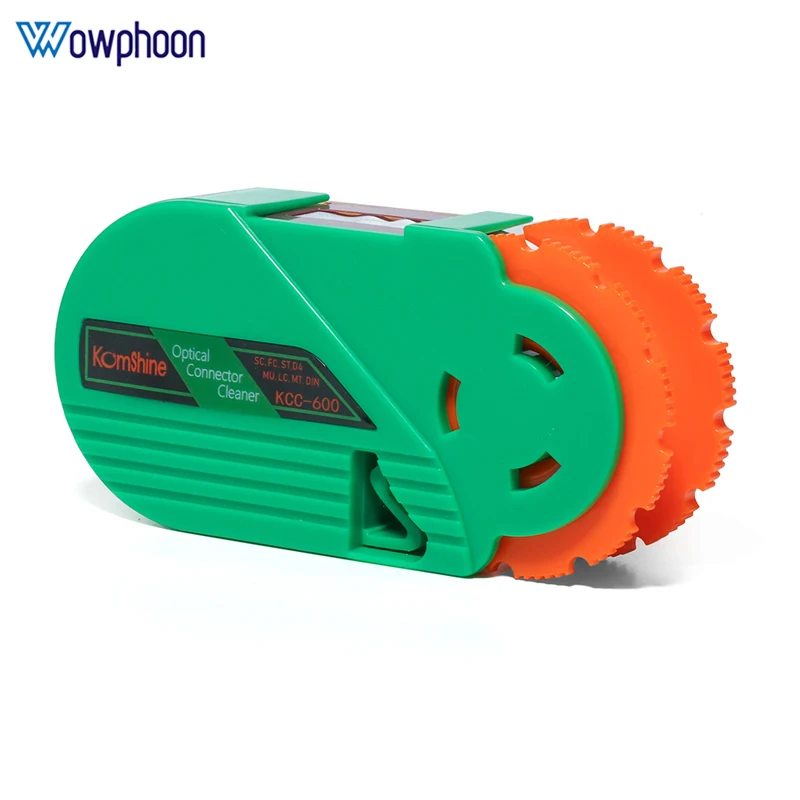 Reel Cleaner Cleaning Tool, KCC-600 for FC, SC, ST, D4, MU, LC, MT, DIN, 500 + Cleaning Times, Free Shipping Customized