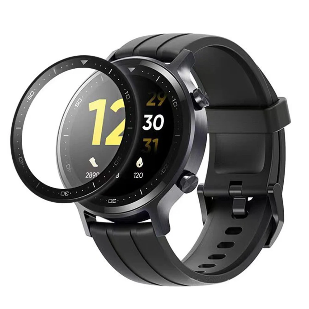 Full Cover Screen Protective Film For Realme Watch 2 2 Pro / S SmartWatch Clear 3D Fibre Transparent Film Protector Accessories image 6