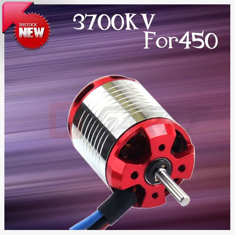 Gart 3700KV 330W motore Brushless per 450 Align Trex RC Helicopter