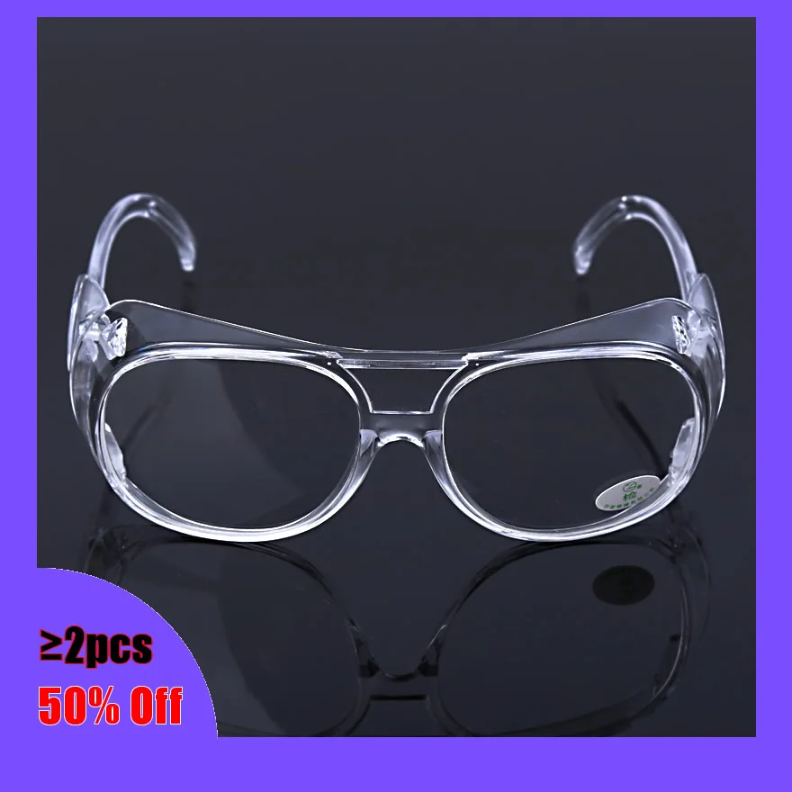 New Clear Eyewear Safety Glasses Anti-Splash Impact-Resistant Lens Work Safety Goggles For Home Carpente Dentist Eyes Protection