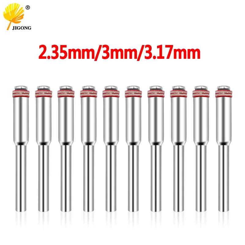 8Pcs Dremel Accessories 3mm Miniature Clamping Connecting Lever Polishing Wheel Mandrel Cutting Wheel Holder for Rotary Tool