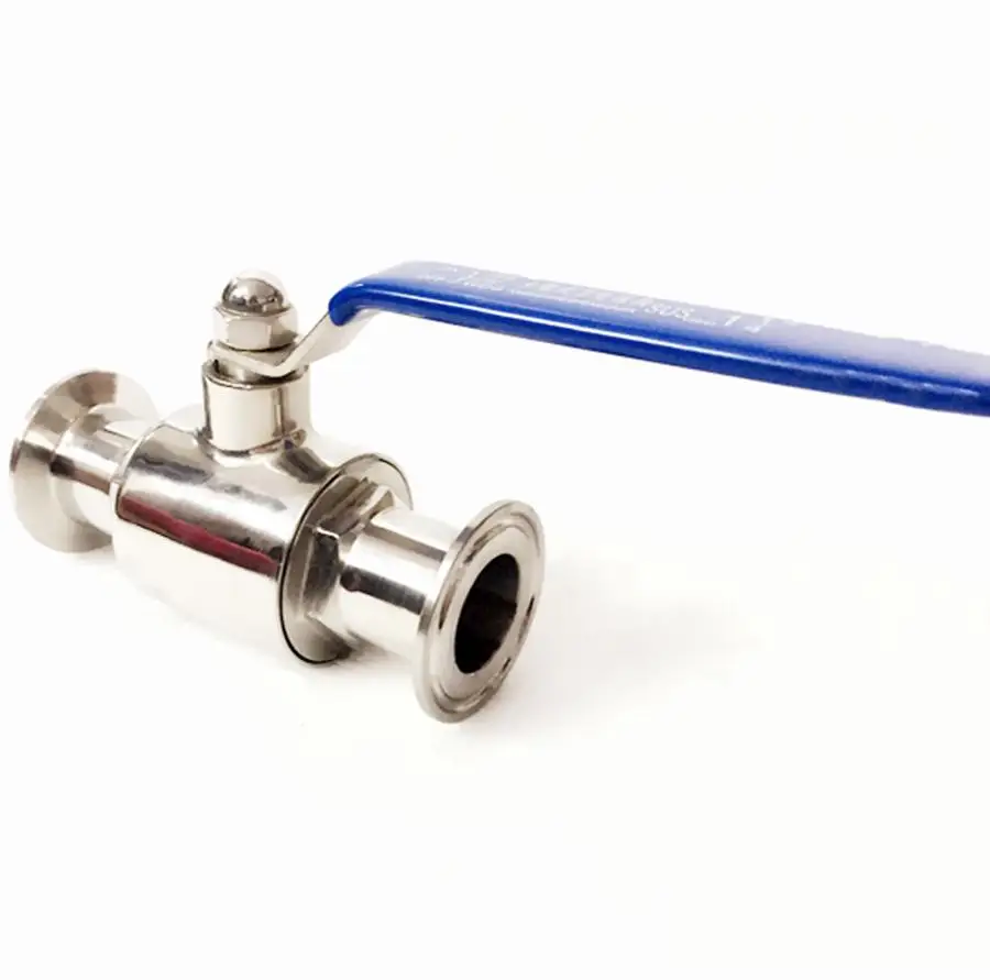 

Fit 32mm 1-1/4" Pipe OD x 1.5" Tri Clamp Sanitary Ball Shut Off Valve SUS 304 Stainless Beer Brewing Home