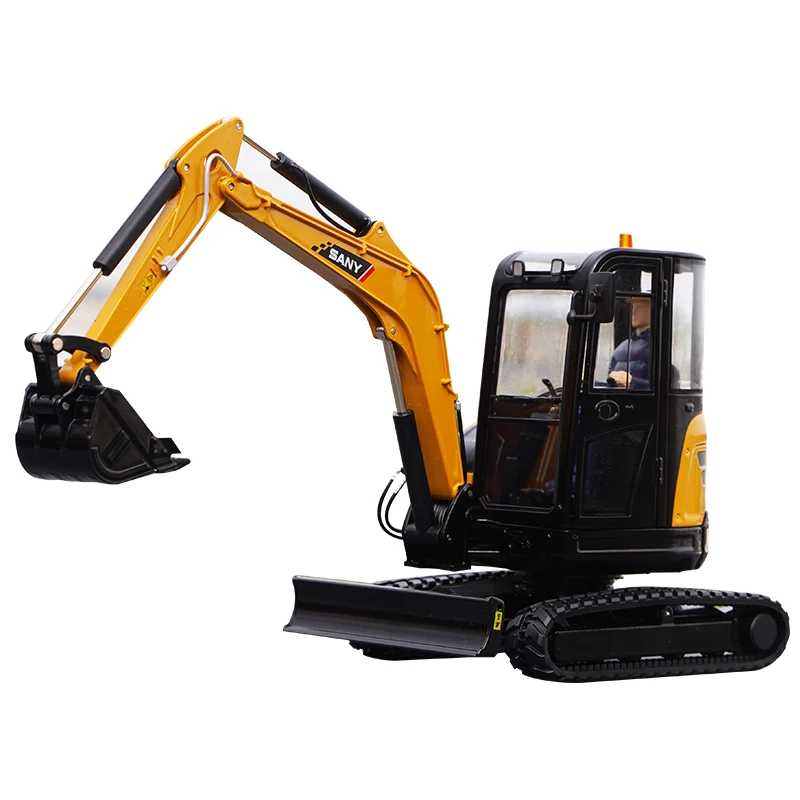 

New Original 1:20 Sany Sy35u-9 Diecast Simulation Excavator Alloy Model Alloy Small Hook Engineering Digger Model