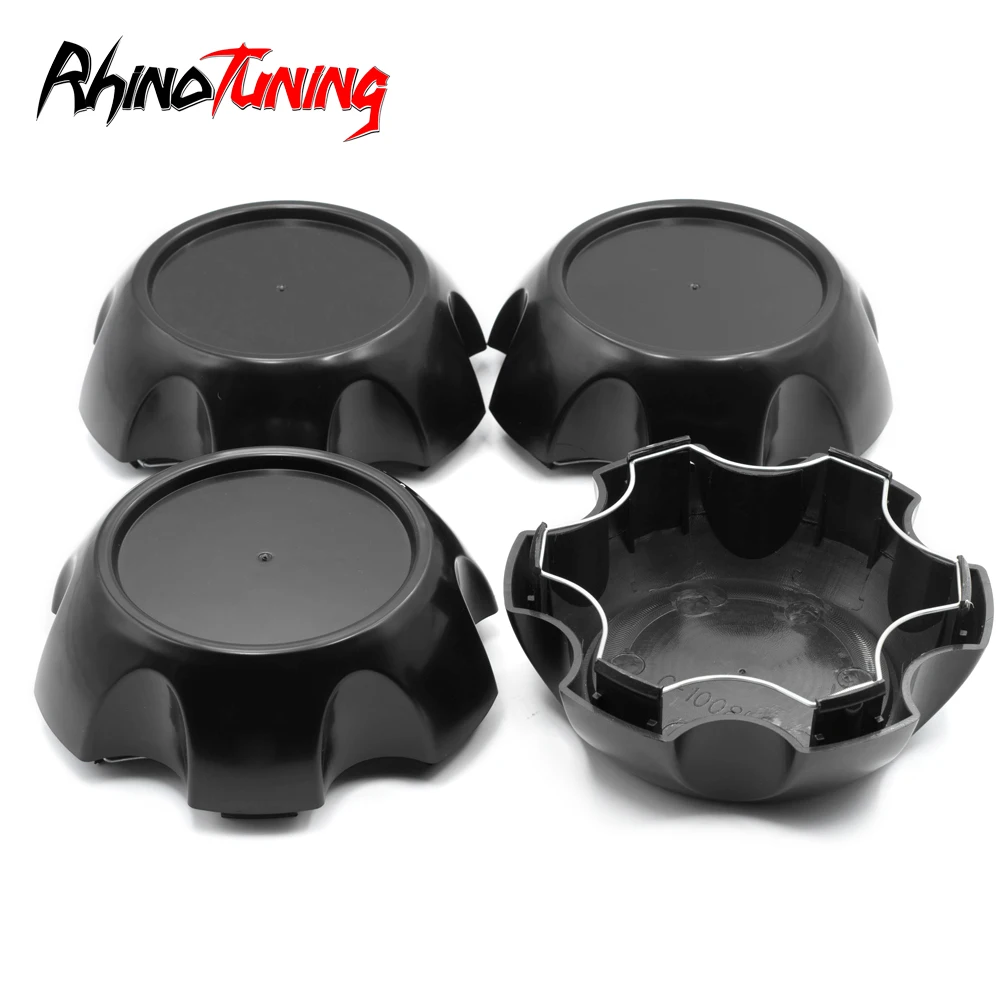 

4pcs 133mm 118mm Wheel Rim Center Cap For C-1008-4 6 Lugs Hub Cover Styling Modification Black Car Exterior Accessories