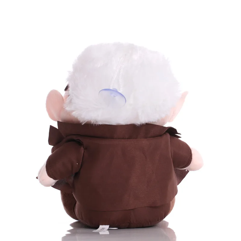 2PCS Movie UP Carl Knuffels Grootvader Grootmoeder Cartoon Gevulde Poppen Hanger Ally Carl Plushie Speelgoed Kinderen Verjaardagscadeautjes