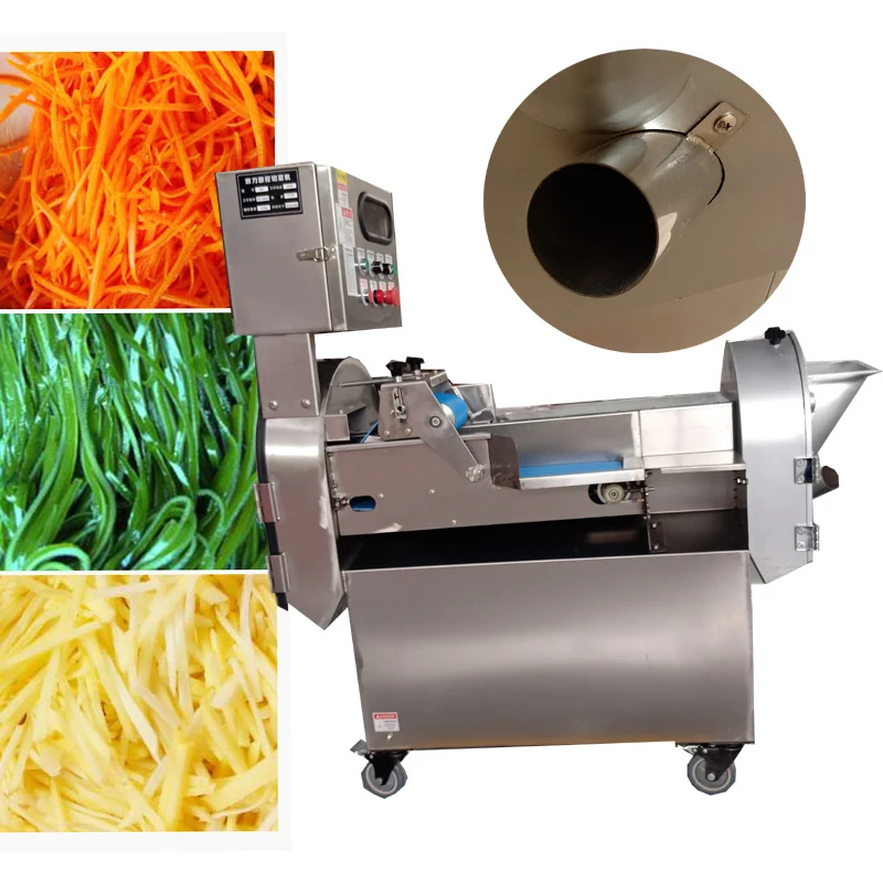 Multi-function Electric Slicer Automatic Potato Ginger Cutting Machine Commercial Stainless Steel Vegetable Carrot Slicers