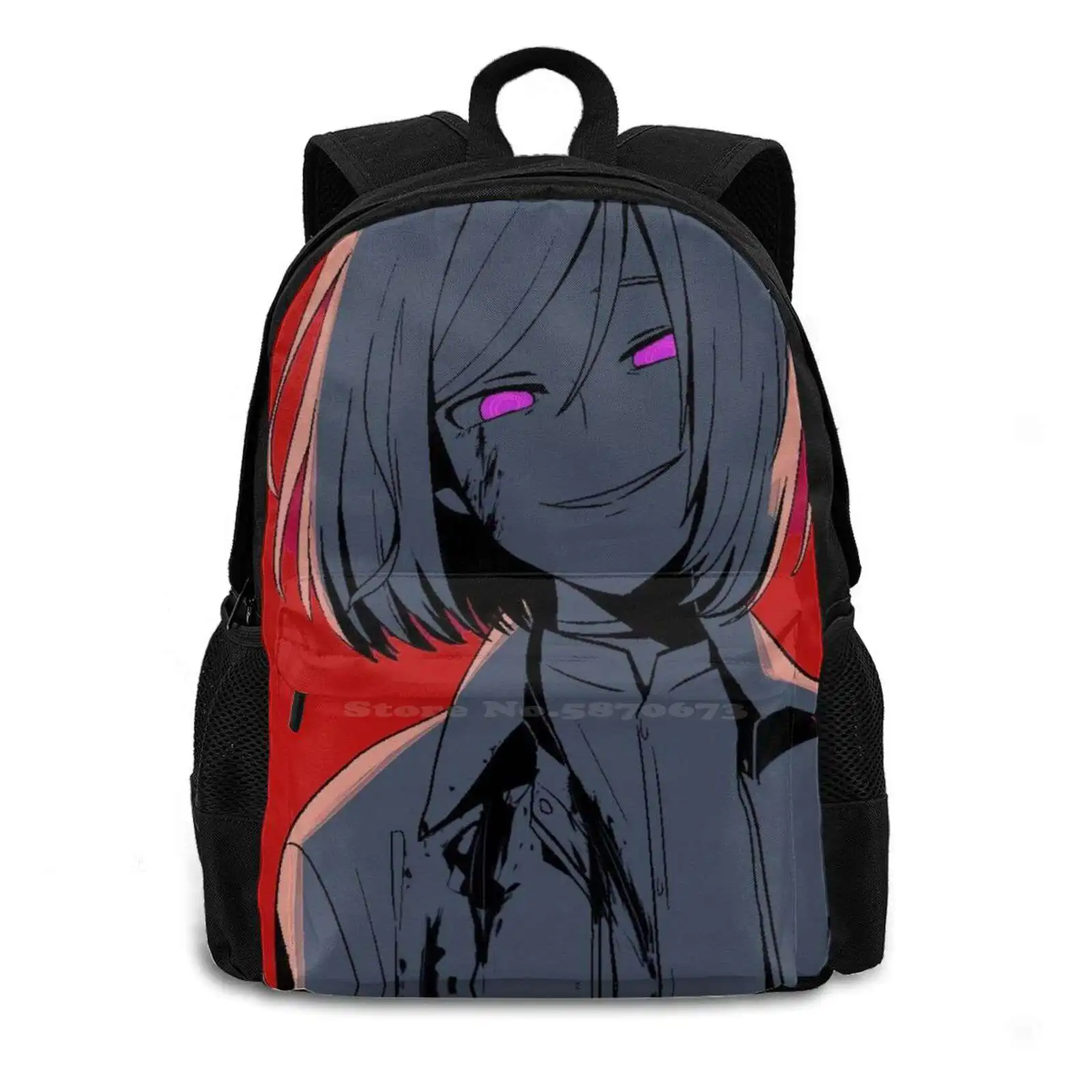 Akudama Drive Cutthroat Pattern Design Bagpack School Bags Akudama Drive Anime Akudama Japanese Myanamelist Net Newanime Rui