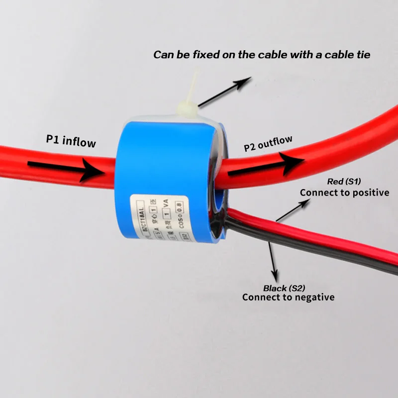 Miniature AC Current Transformer 05 Class BZCT18AL-30/5a 50/5 75/5 100/5a 150/5 Standard CT Measurement