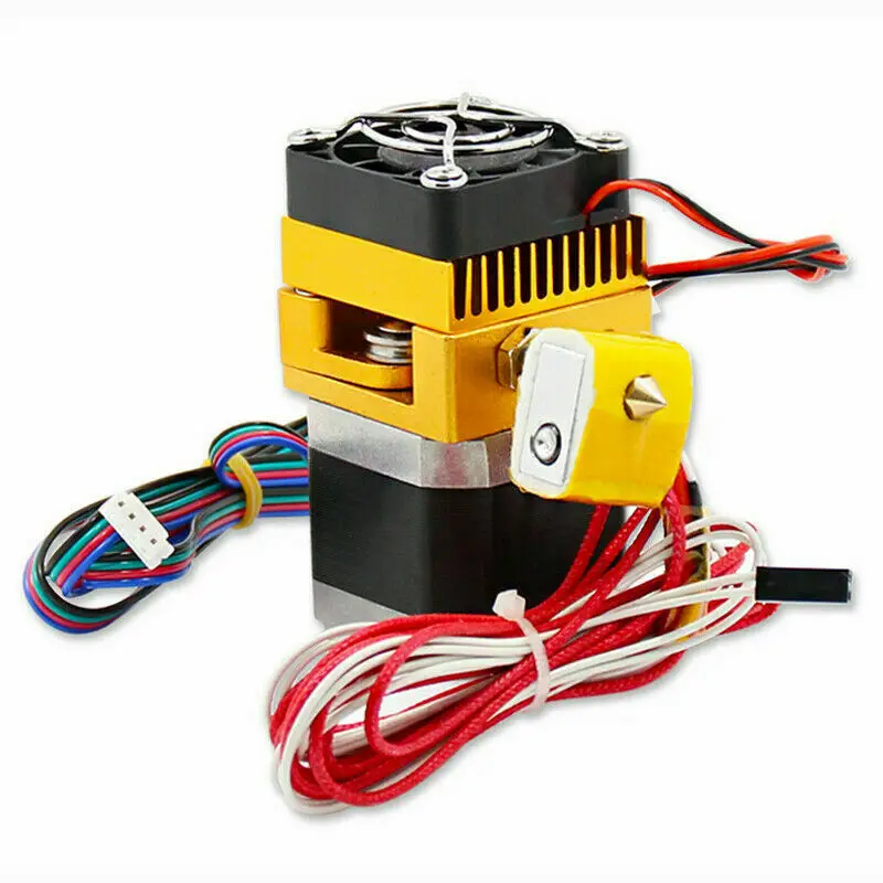

New Aluminum MK8 Extruder Head J-head Hotend 0.4/1.75mm 12V40W Filament Extrusion 3D Printer High Quality