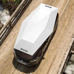 Waterproof Anti-UV Protection Cover 400x220cm Car Covers Automatic Vehicle Tent Folding Remote Control Movable Carport Canopy
