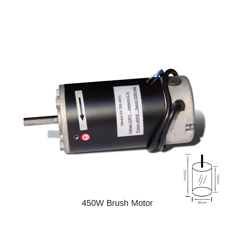 Brushed 600W motor machine tool accessories lathe accessories brushed DC motor