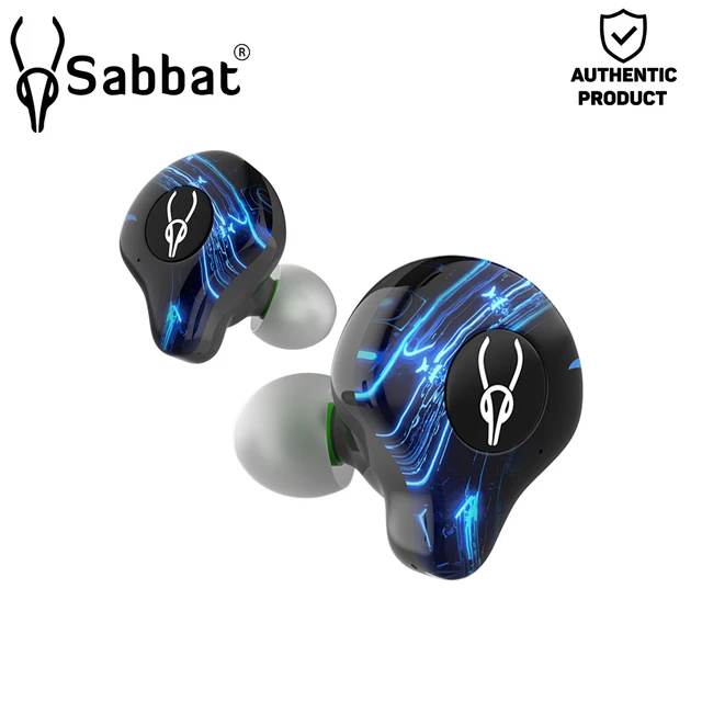 Sabbat G12 Elite Gaming Earphones TWS True Wireless 5.0 Bluetooth Headset In-Ear Stereo Earbuds With 6D Mic Soundscape X12 E12