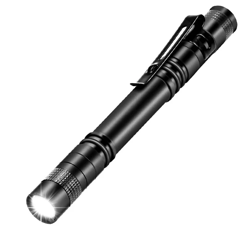 Pocketman LED Flashlight Portable Handy Torch Waterproof Hand Light Zoom Flashlight Camping Light Portable Pocket Flashlight