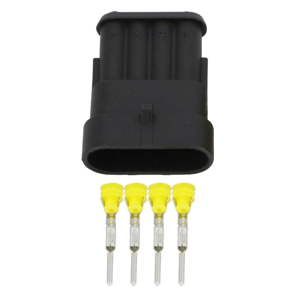 Imagem -03 - Conjuntos 1.5 Conectores Pinos Dj70411.5 Fio Elétrico Impermeável Plugue Masculino e Fêmea 20-16awg Conector do Automóvel 50