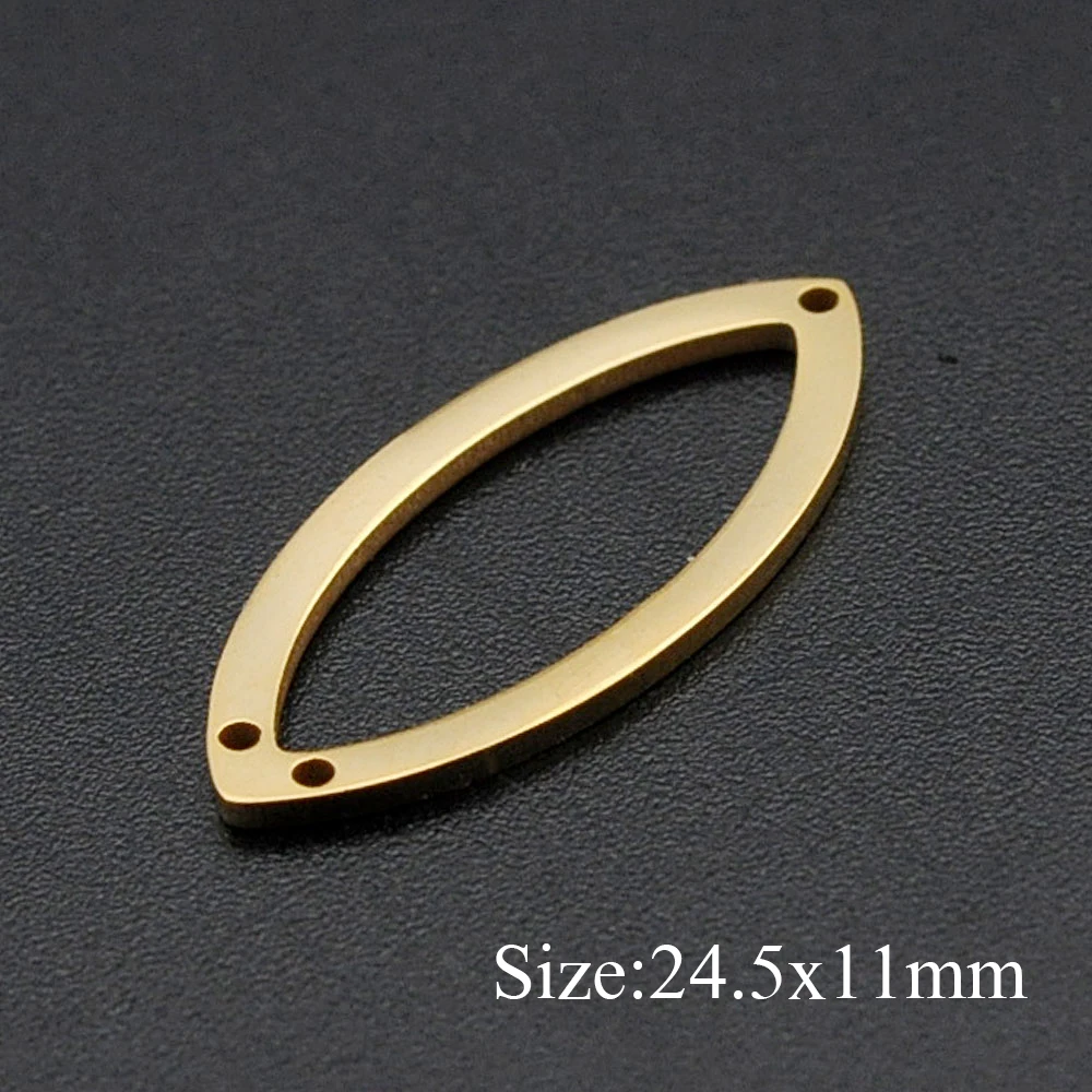 10pcs/lot 316 Stainless Steel Different Geometric DIY Earring Connectors Findings Charm Pendant Wholesale  OEM Order Accepted