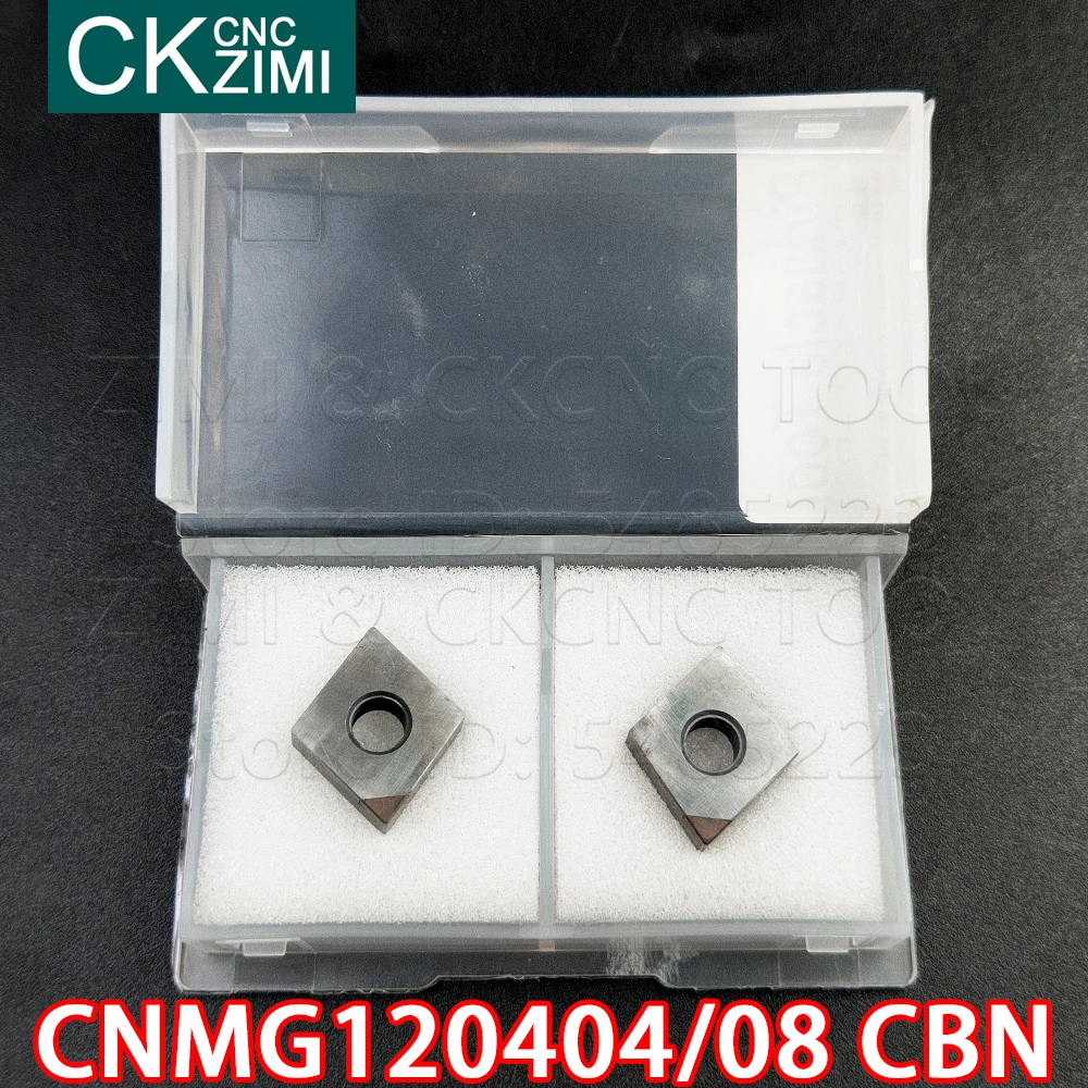 CNMG120404 Cbn CNMG120408 Cbn Boornitride Inserts Carbide Draaien Snijden Inserts Tool Cnc Metaal Draaibank Tool Voor Gehard Staal