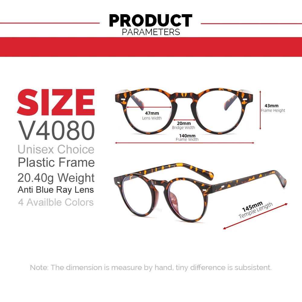 VIVIBEE Small Size Blue Light Filter Glasses Men Leopard Square Frame Blue Ray Bocking Computer Eyeglasses