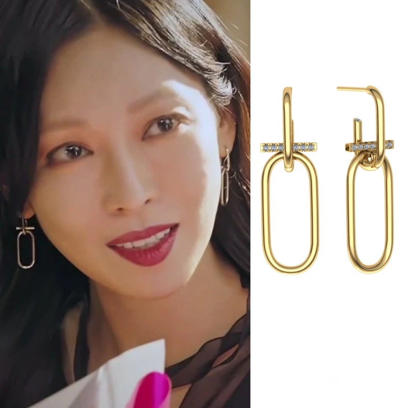 

Korean Drama Penthouse Kim So-yeon Same fashion earring