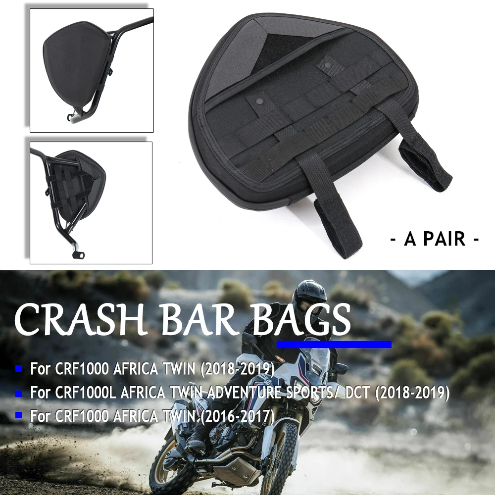 

CRF 1000 Motorcycle Waterproof bag Bumper Repair Tool Bag Storage bag For Honda CRF1000L AFRICA TWIN ADVENTURE SPORTS/ DCT