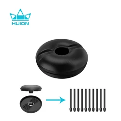 Huion Pen Holder with 10pcs Pen Nibs for Drawing Digital Pen PW517 Kamvas 22 Kamvas Pro 24 Graphica Tablets Monitor Stylus