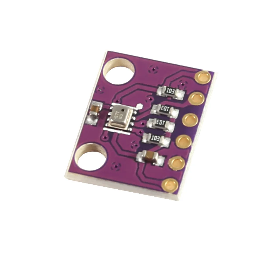 Módulo de pressão barométrica da umidade da temperatura do sensor digital de aokin 3.3v bmp280 para arduino