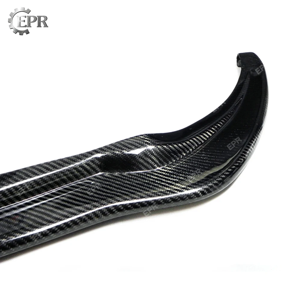 Carbon Front Lip For Hyundai Veloster Carbon Fiber Bumper Bottom Lip (Turbo) Body Kits Tuning Trim Accessories For Veloster