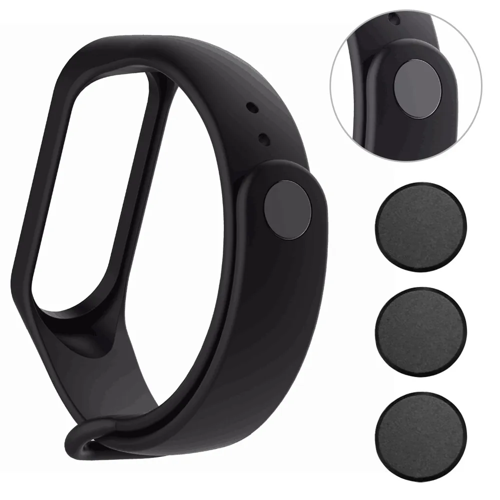 Metal Buckle For Xiaomi Mi Band 6 5 4 3 2 Wristband Accessorie Buttons Strap Buckle For Xiaomi MiBand 4 5 7 8 Replacement Buckle